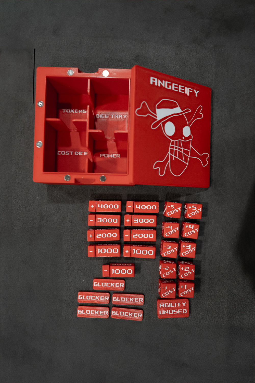 One Piece TCG Accessories Kit, Rotating +/- Power Scaler and More