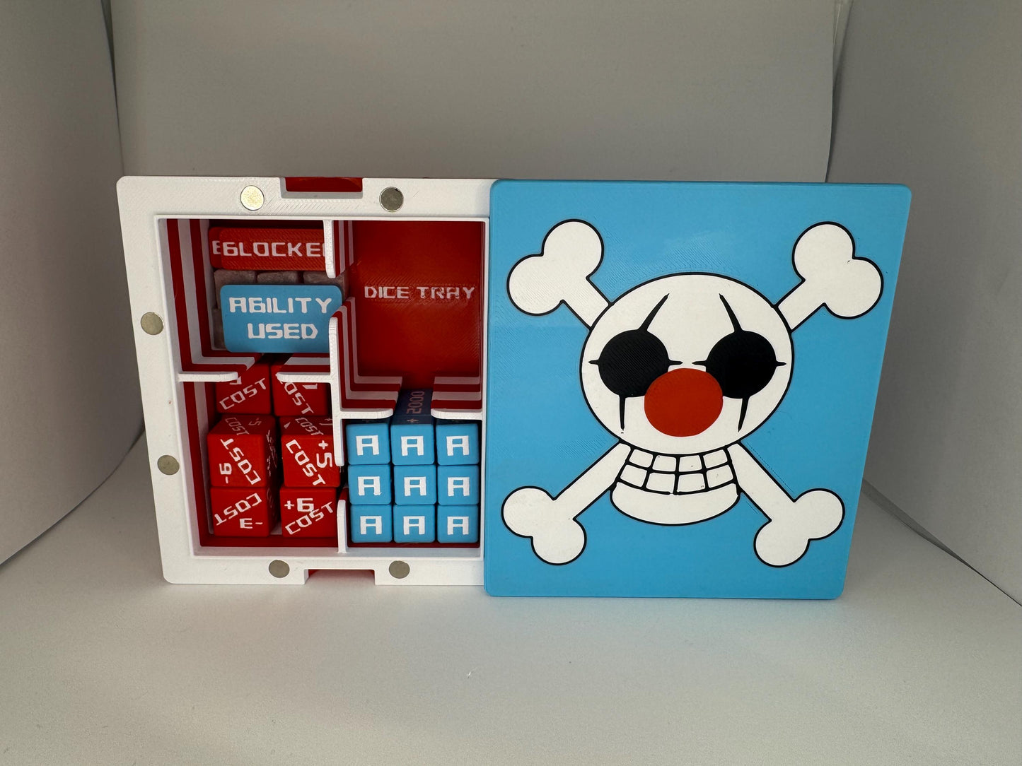 Buggy One Piece TCG Accessories Kit, Rotating +/- Power Scaler and More Bandai, Digimon, Union Arena, Gundam, Mtg