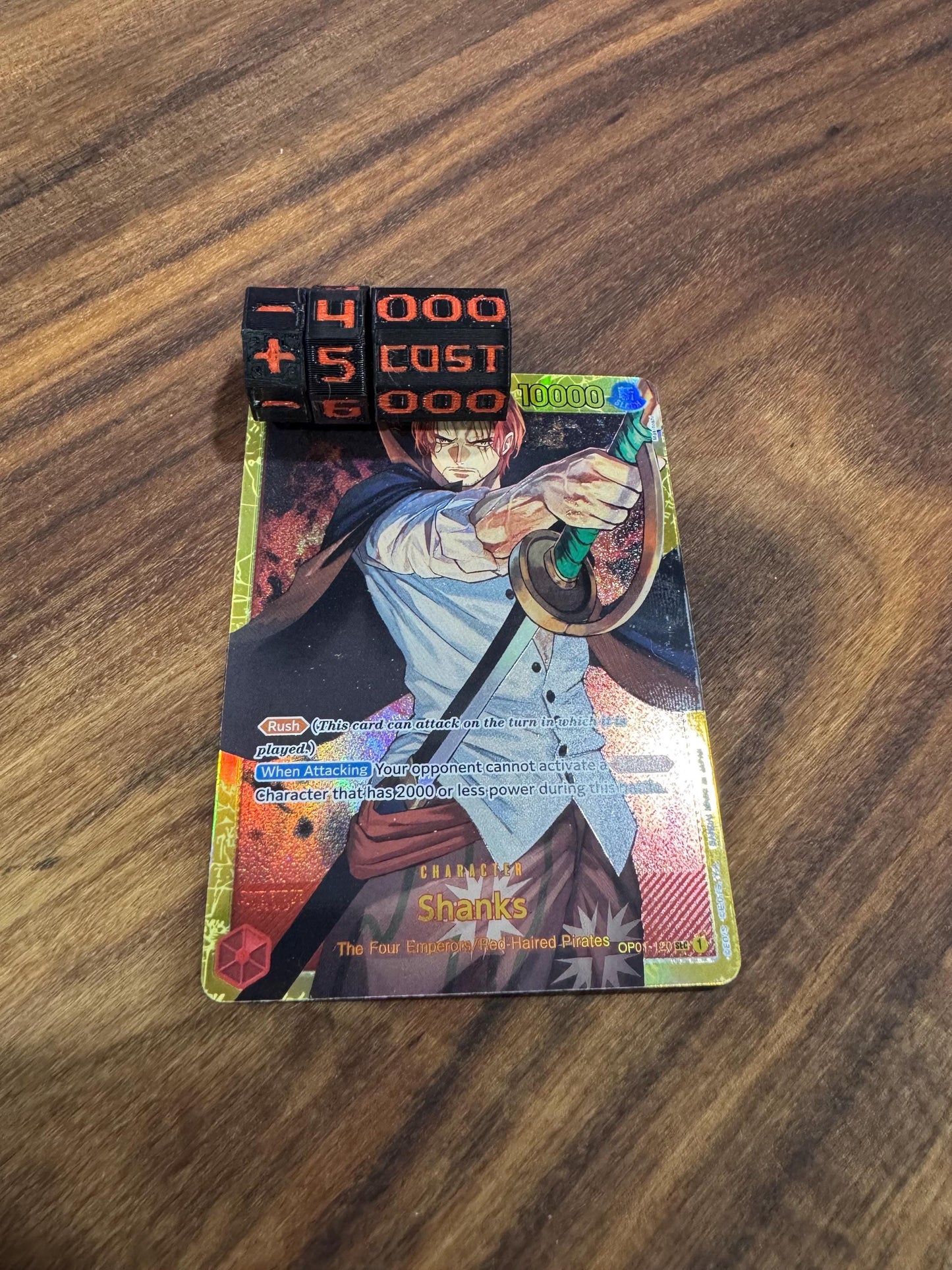 One Piece TCG Rotating Power and Cost Gain Scaler Accessory Bandai Digimon Union Arena Mtg 91 Different Color Combinations