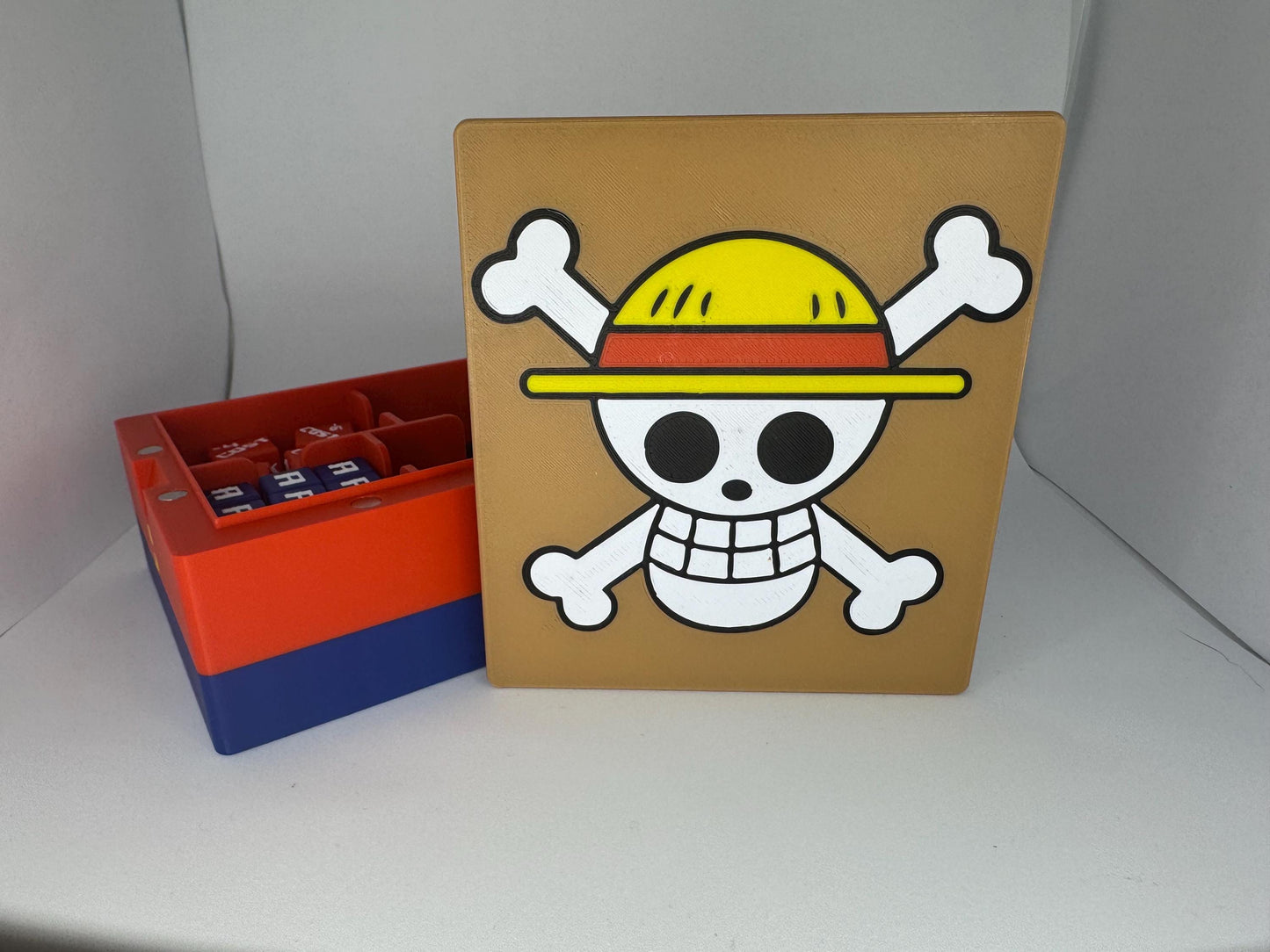 Luffy One Piece TCG Accessories Kit, Rotating +/- Power Scaler and More Bandai, Digimon, Union Arena, Gundam, Mtg