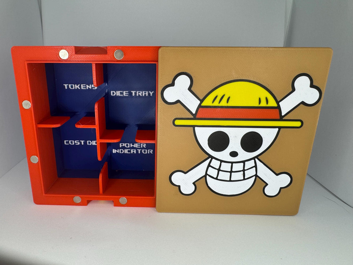 Luffy One Piece TCG Accessories Kit, Rotating +/- Power Scaler and More Bandai, Digimon, Union Arena, Gundam, Mtg