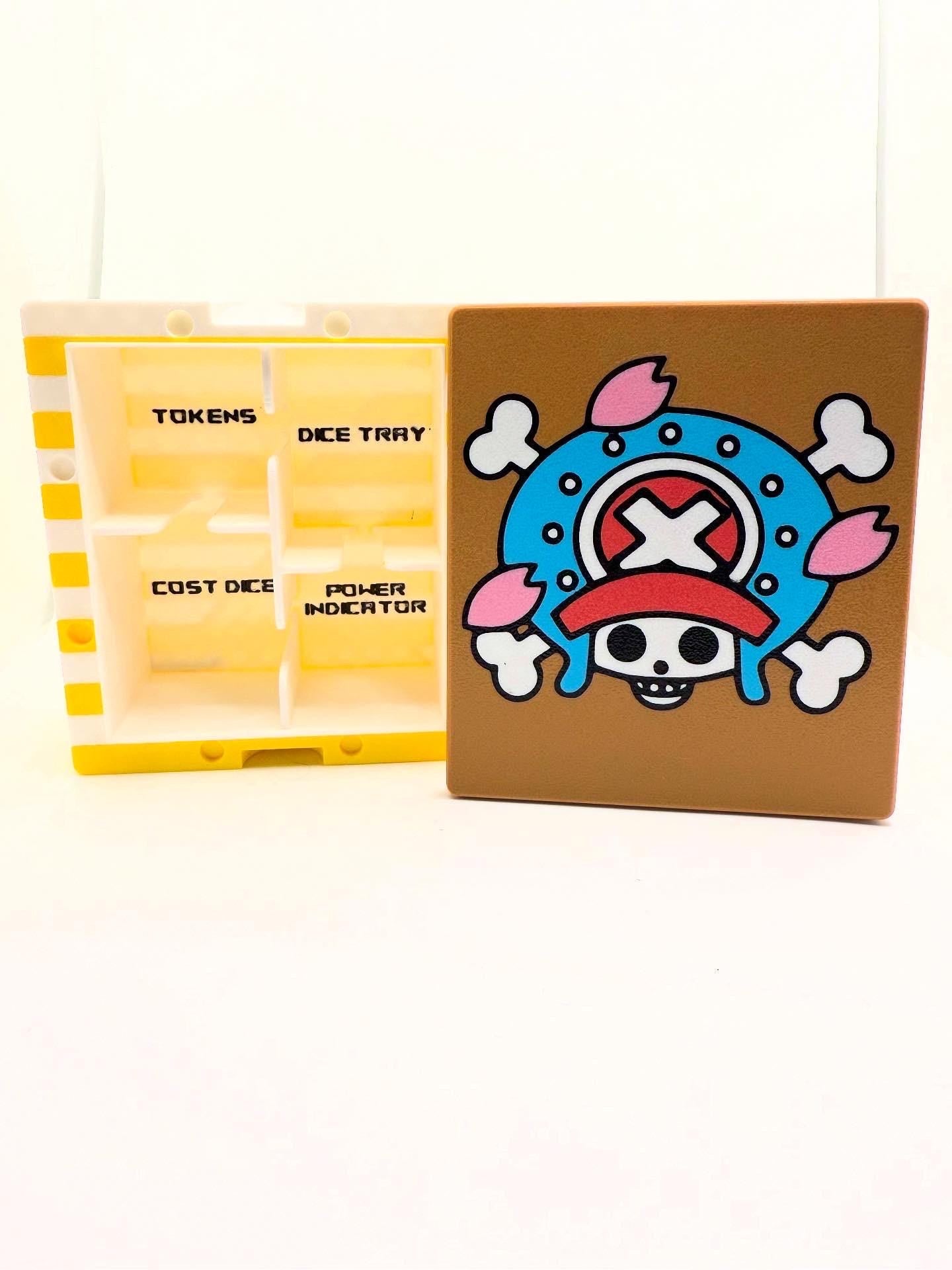 Chopper One Piece TCG Accessories Kit, Rotating +/- Power Scaler and More Bandai, Digimon, Union Arena, Gundam, Mtg