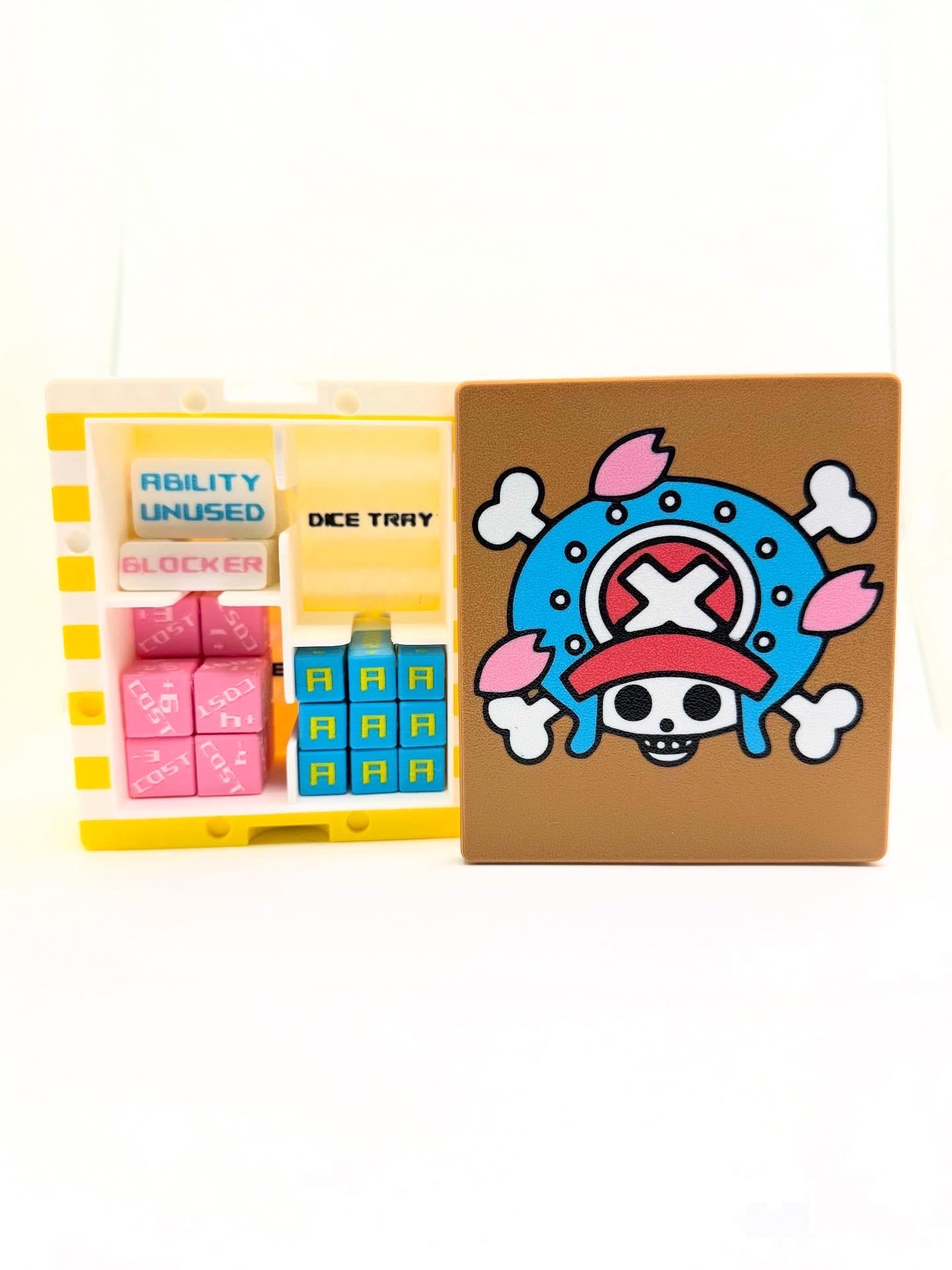 Chopper One Piece TCG Accessories Kit, Rotating +/- Power Scaler and More Bandai, Digimon, Union Arena, Gundam, Mtg