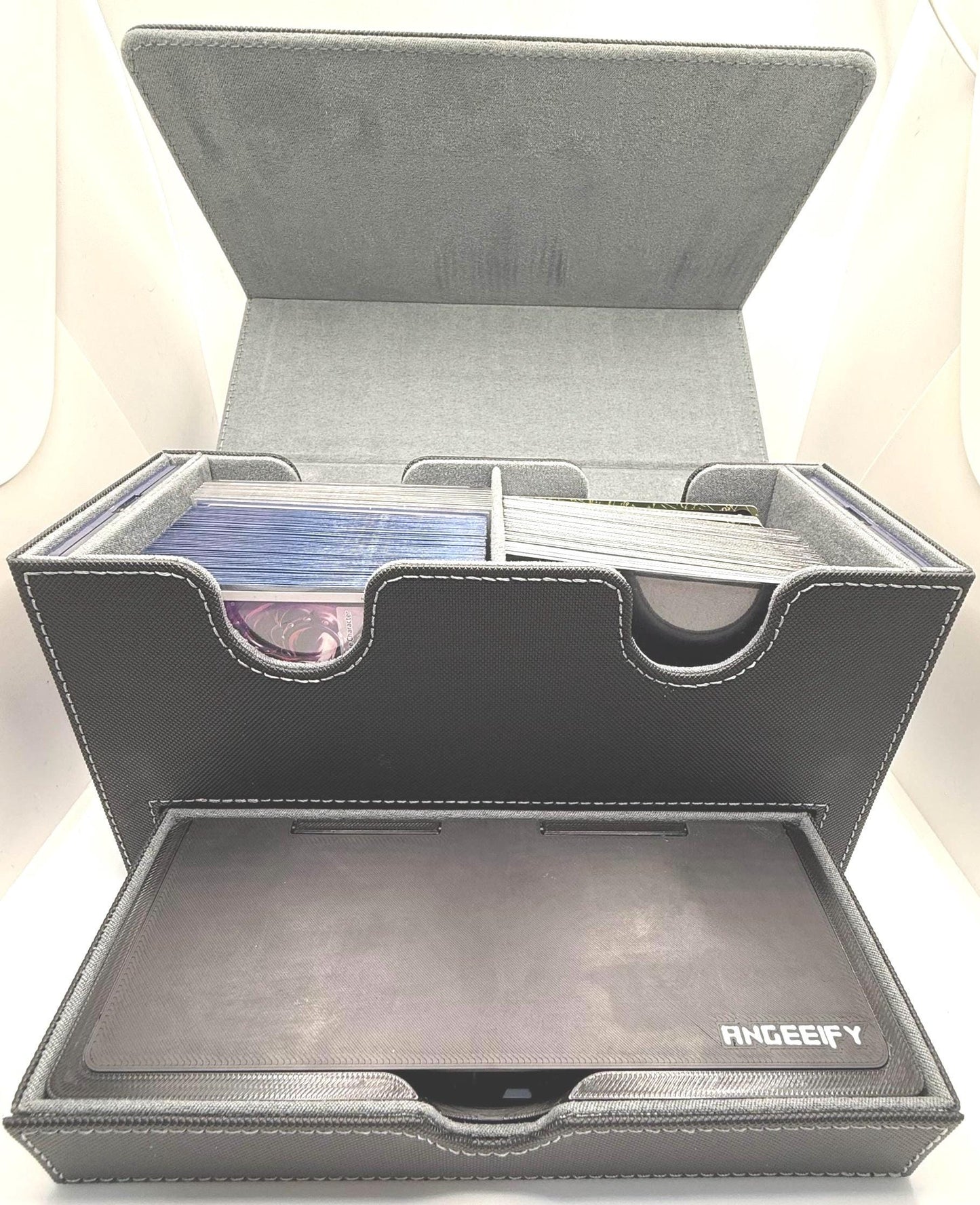 Deckbox and One Piece TCG Premium Accessories Kit bundle, Rotating +/- Power Scaler and More Bandai, Digimon, Union Arena, Gundam, Mtg