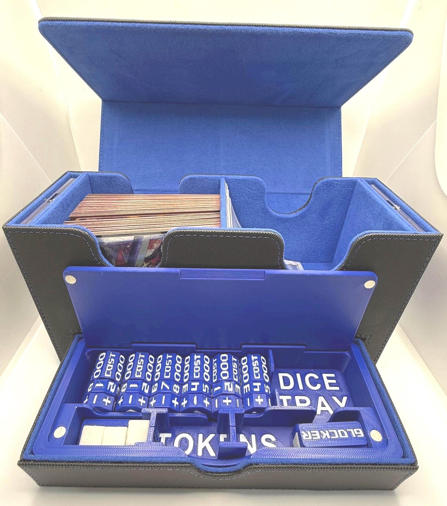 Deckbox and One Piece TCG Premium Accessories Kit bundle, Rotating +/- Power Scaler and More Bandai, Digimon, Union Arena, Gundam, Mtg