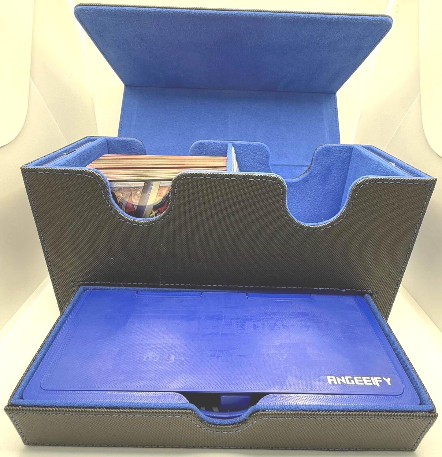 Deckbox and One Piece TCG Premium Accessories Kit bundle, Rotating +/- Power Scaler and More Bandai, Digimon, Union Arena, Gundam, Mtg