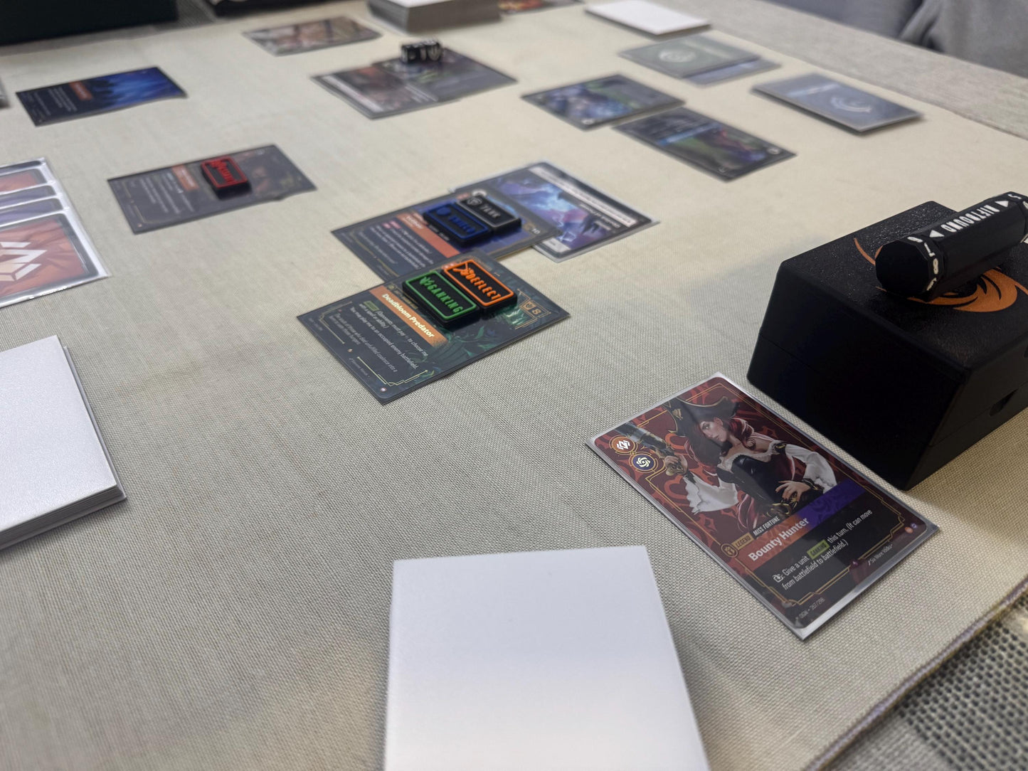 Riftbound TCG Accessories Kit, Rotating +/- Might Scaler and More Bandai, One Piece, Digimon, Gundam, Mtg